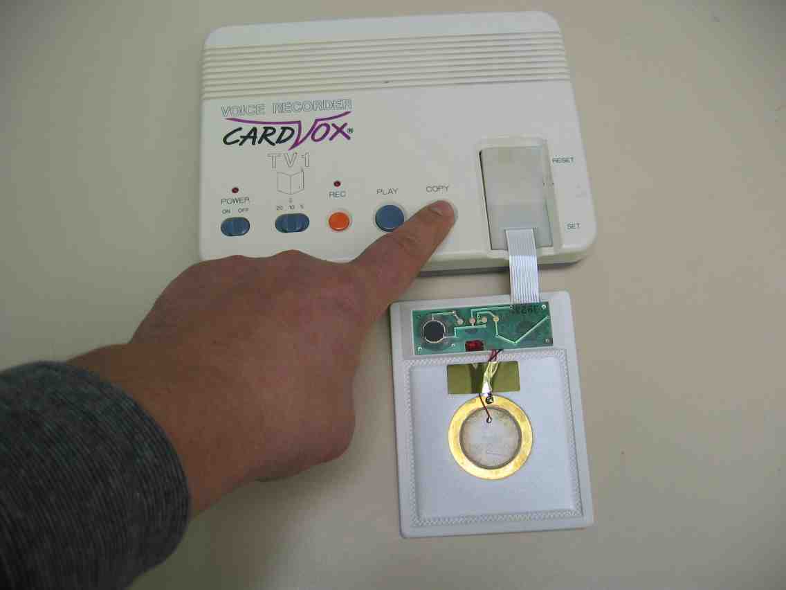 Palm recorder